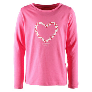 Mädchen Langarmshirt mit Frontprint