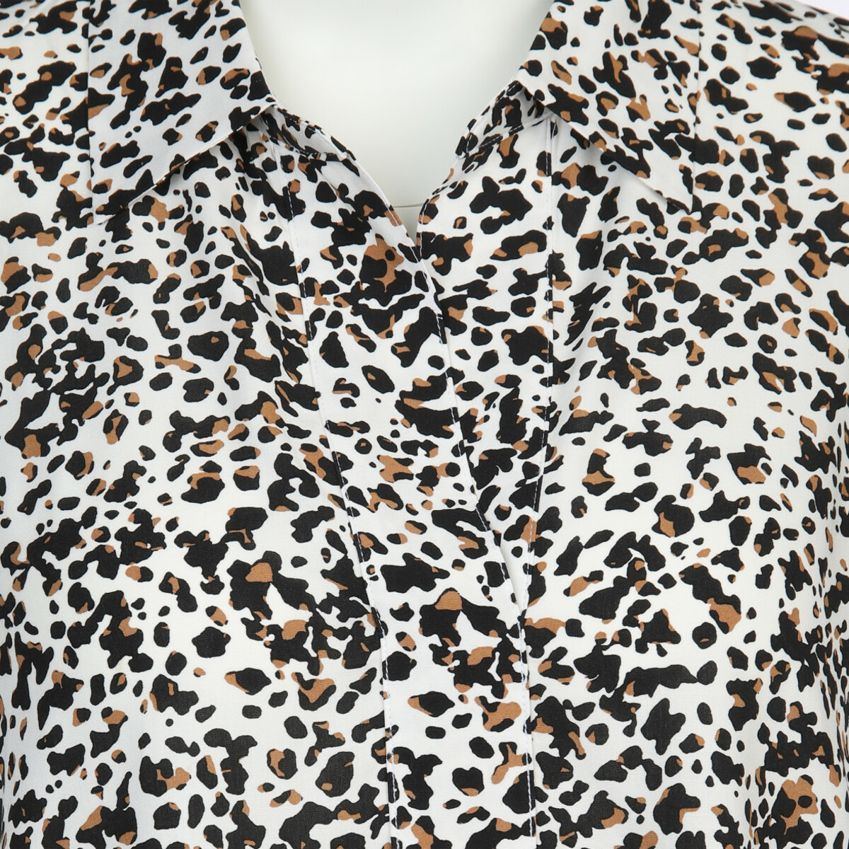 Bild 3 von Damen Schlupfbluse mit Alloverprint