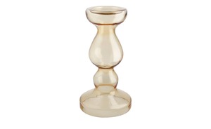 Jette Home Kerzenhalter braun Glas  Maße (cm): H: 35  Ø: [19.0] Sale