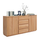 Bild 1 von Linea Natura Sideboard kernbuche teilmassiv geölt buchefarben  , Linea , Holzwerkstoff , teilmassiv,teilmassiv , 2 Fächer , 4 Schubladen , 180x89.2x41 cm , geölt,Echtholz , Typenauswahl, Beimöbel