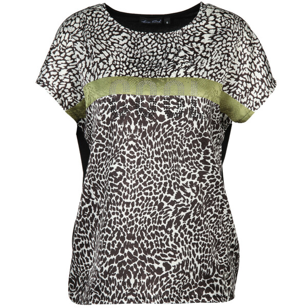 Bild 1 von Damen Shirt mit Minimalprint und Glitzersteinchen