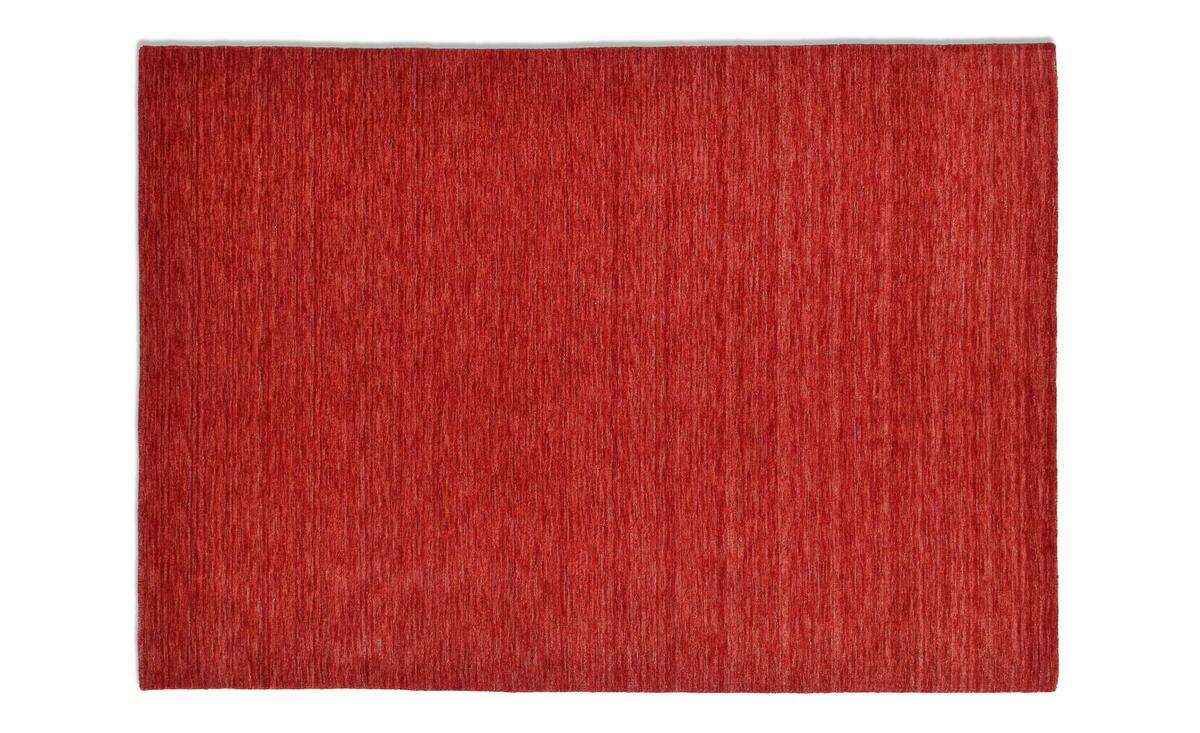 Bild 1 von THEKO Handweber  Phalguna rot Wolle Maße (cm): B: 140 H: 1,3 Sale