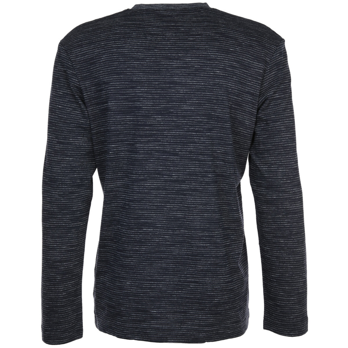 Bild 2 von Herren Langarmshirt mit Serafino-Ausschnitt