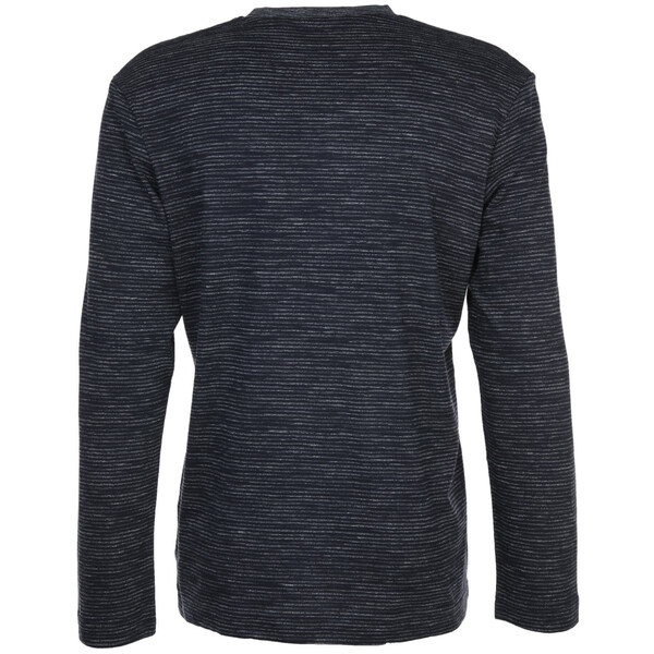 Bild 2 von Herren Langarmshirt mit Serafino-Ausschnitt