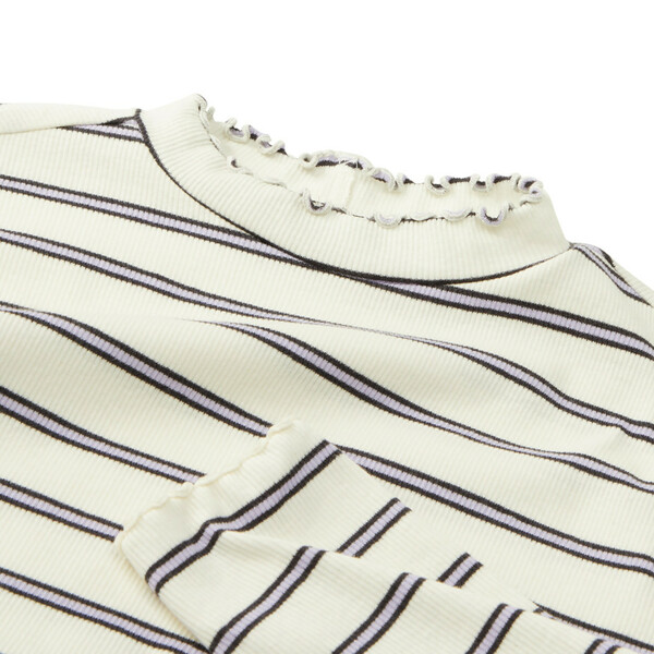 Bild 3 von Mädchen Langarmshirt mit Streifen