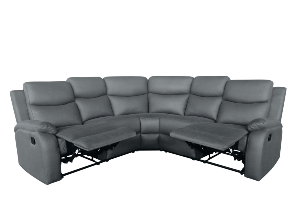 Bild 4 von Happy Home Ecksofa mit verstellbare Relax- und Liegefunktion grau