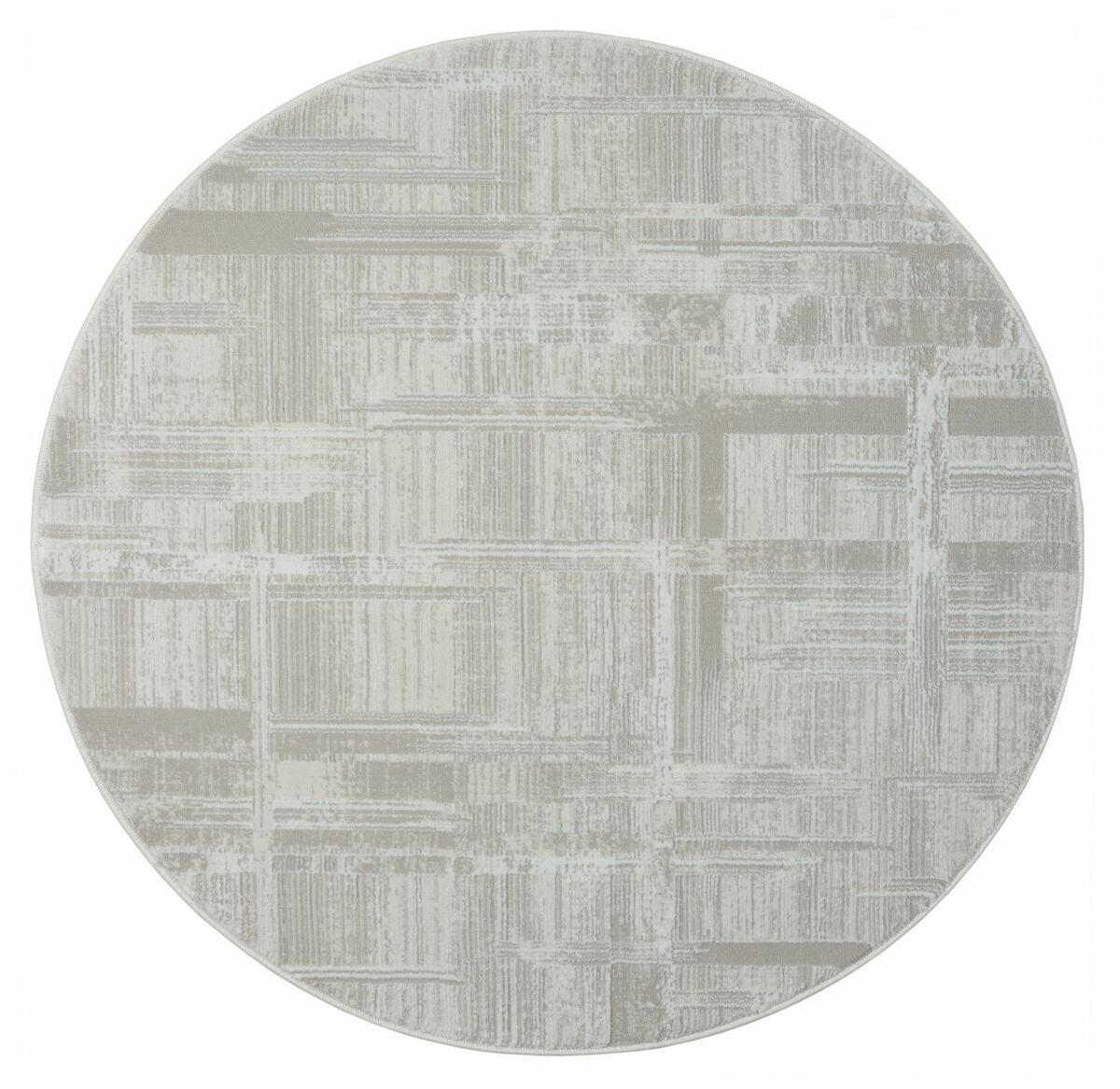 Bild 1 von Teppich Wendy , 120cm x 120cm, Farbe Beige, rund, Florhöhe 10mm