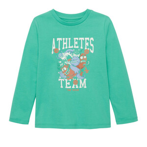 Jungen Longsleeve mit Frontprint