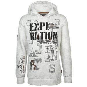 Herren Kapuzensweatshirt mit Print