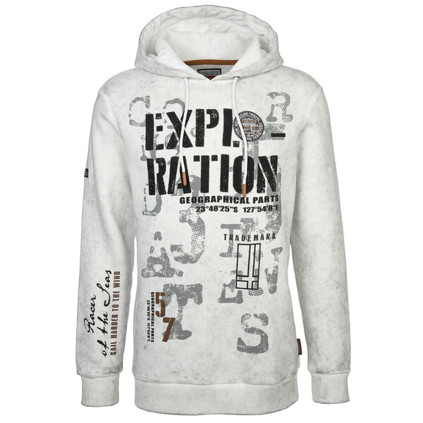 Bild 1 von Herren Kapuzensweatshirt mit Print