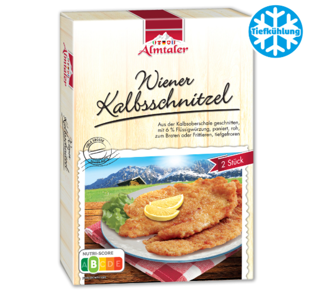 Bild 1 von ALMTALER Wiener Kalbsschnitzel*