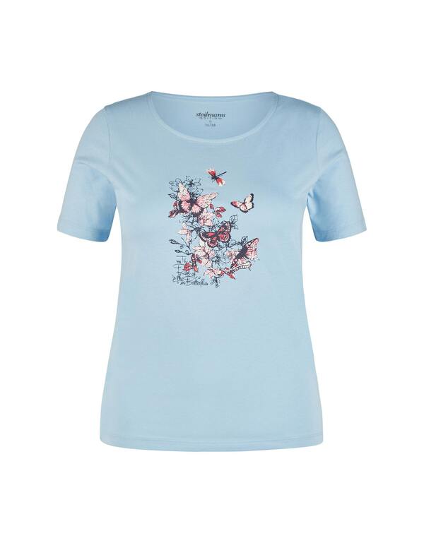 Bild 1 von Steilmann Edition - T-Shirt mit Schmetterlings-Print