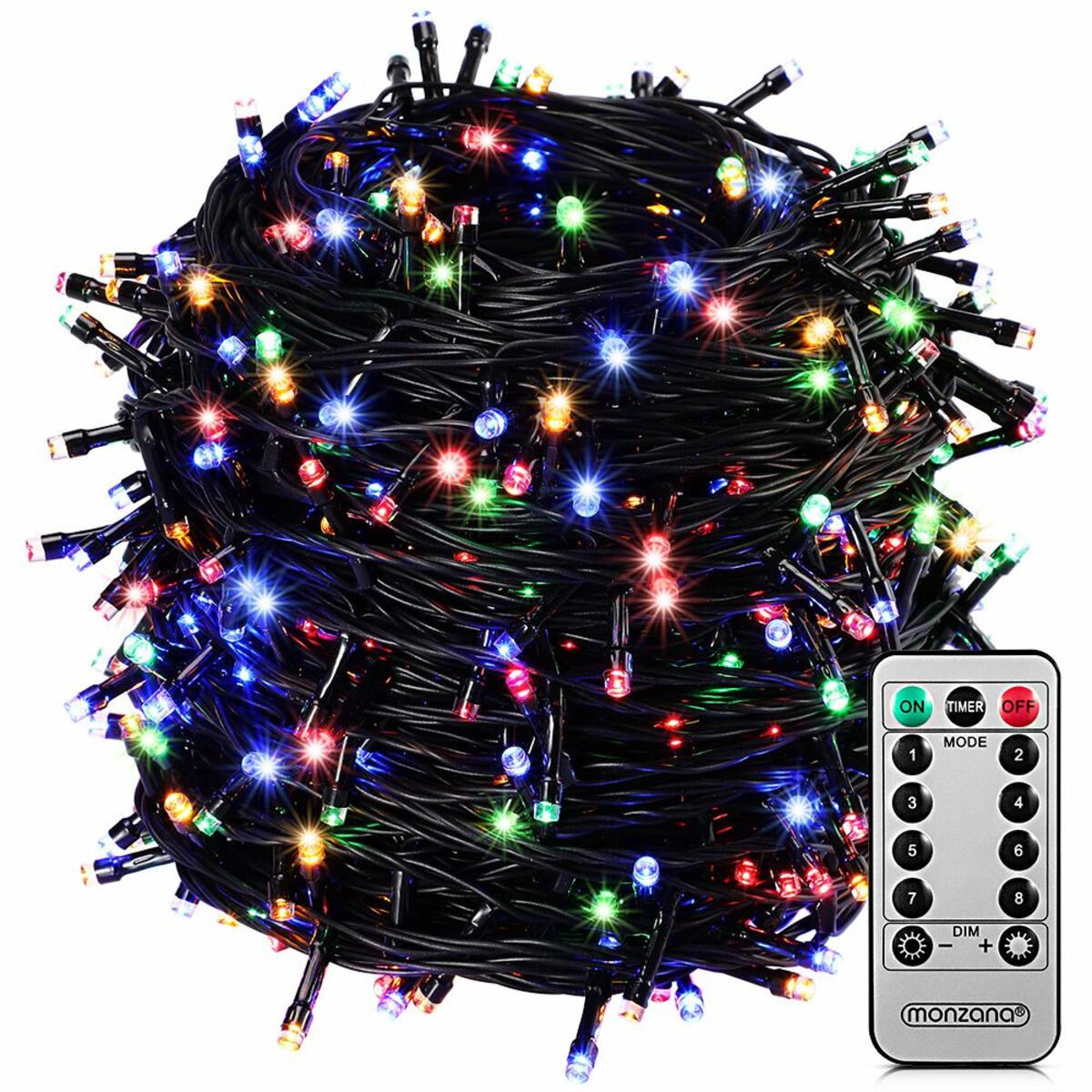 Bild 1 von monzana® Lichterkette 400 LED mit Fernbedienung 40m bunt