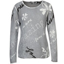 Bild 1 von Damen Strickpullover mit Printdetails und Ziernieten