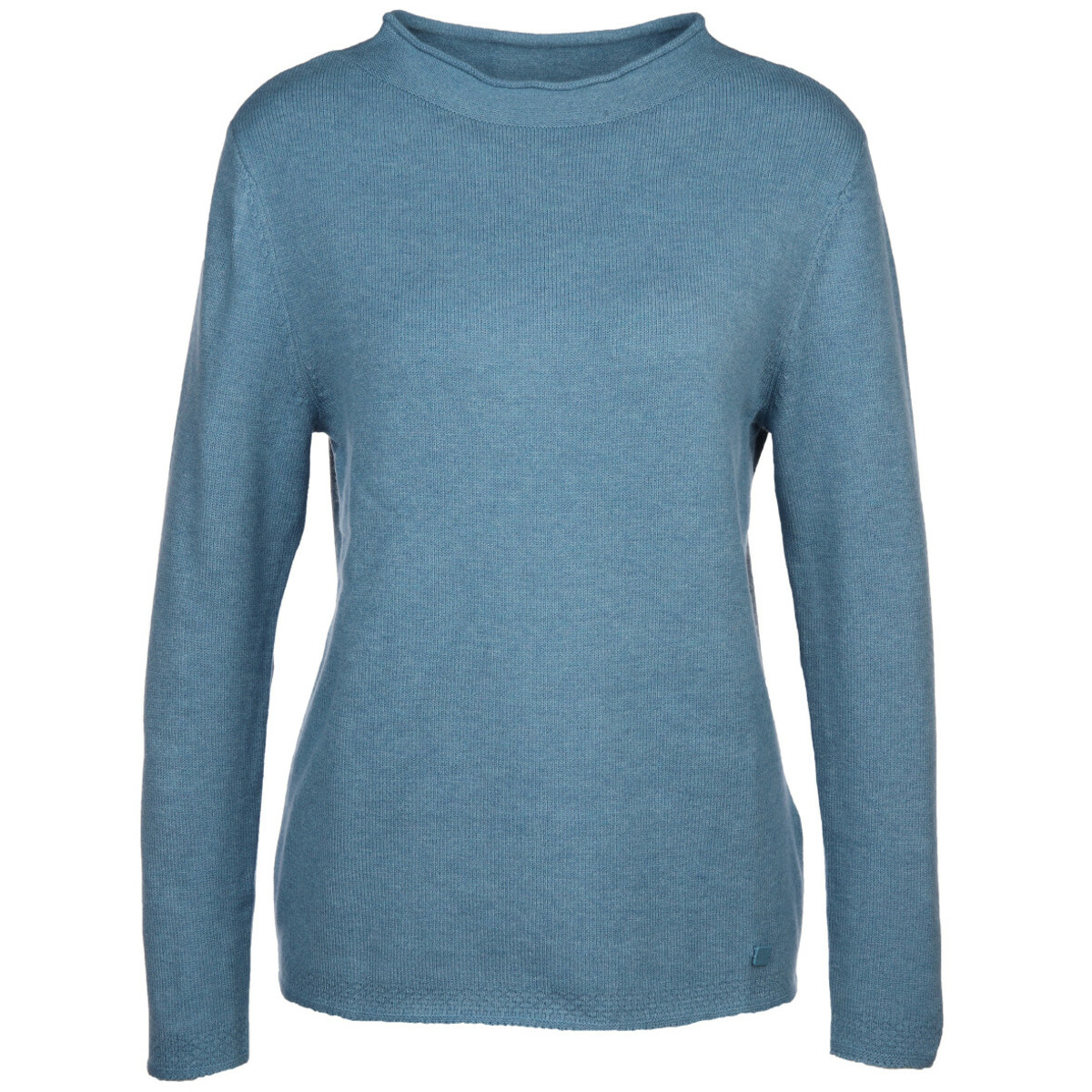 Bild 1 von Damen Pullover mit kleinem Stehkragen