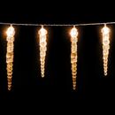 Bild 1 von monzana® Eiszapfenlichterkette mit Fernbedienung 40LED Zapfen warmweiß