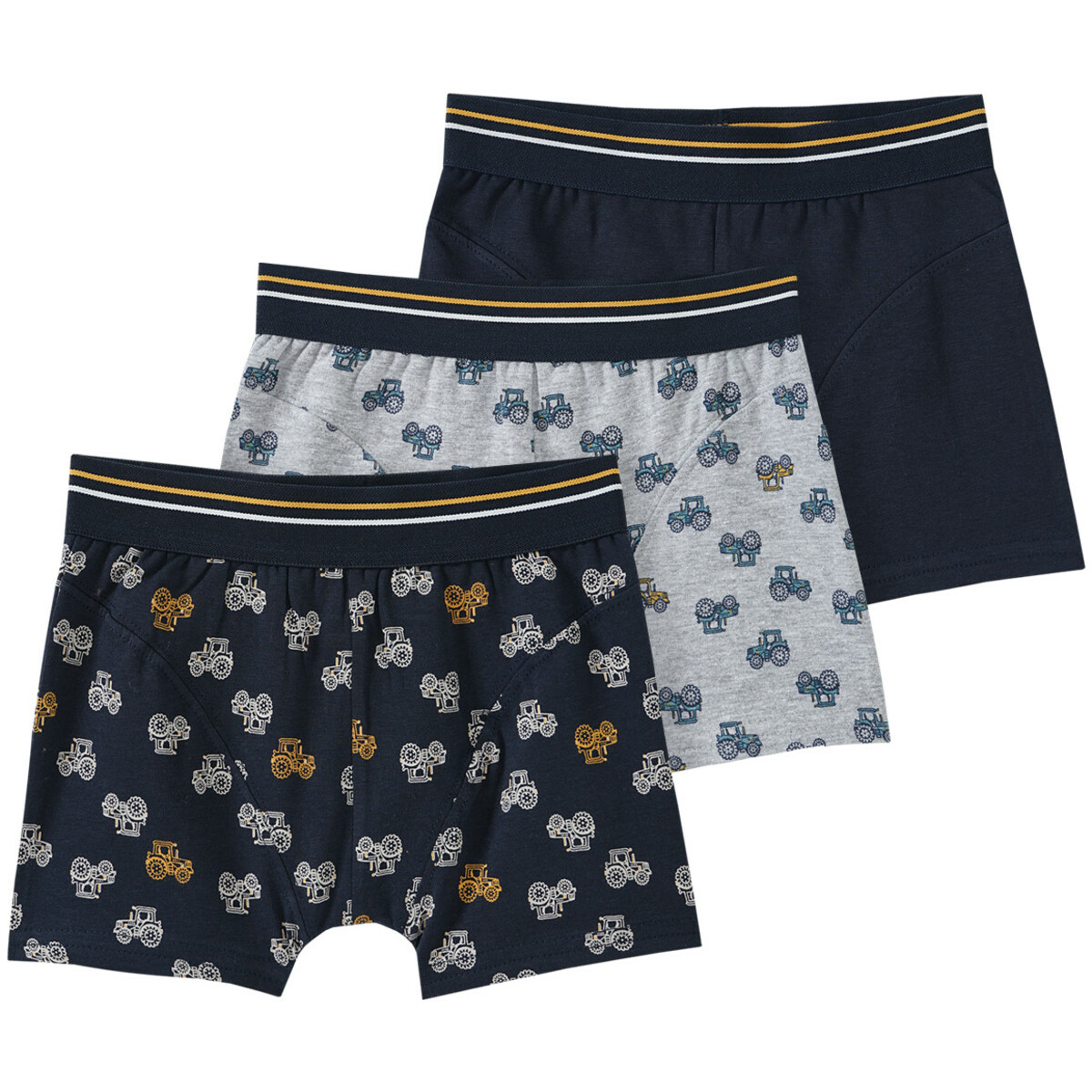 Bild 1 von 3 Jungen Boxer mit Trecker-Print