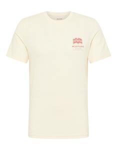 MUSTANG - T-Shirt mit Label-Print