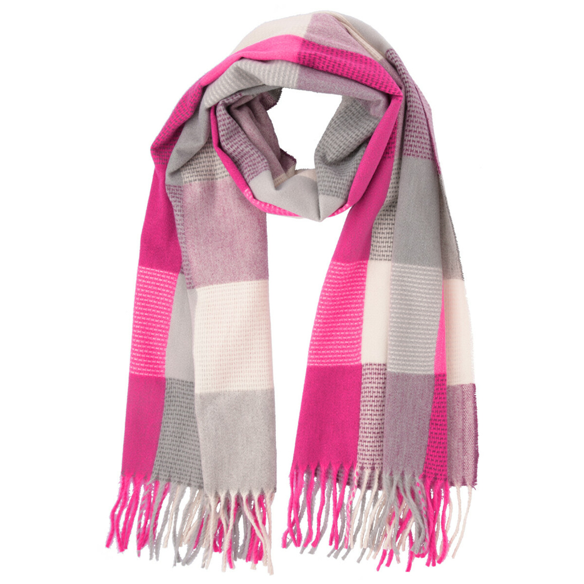 Bild 1 von Damen Schal im karierten Design