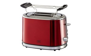 KHG Toaster  TO-852 (MRE) rot Metall lackiert, Kunststoff Maße (cm): B: 33,5 H: 21 T: 24,5 Sale