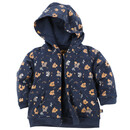 Bild 4 von Baby Sweatjacke mit Kapuze und Alloverprint