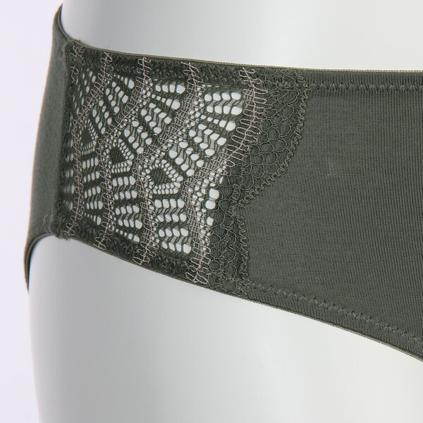 Bild 3 von Damen Slip mit Spitzeneinsatz