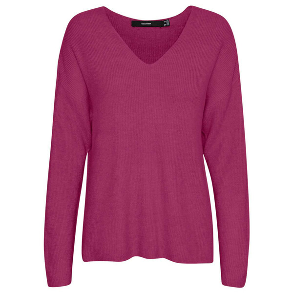 Bild 1 von Vero Moda VMCREWLEFILE LS V-NEC Strickpullover