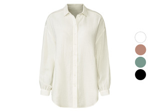 esmara® Damen Musselin-Bluse aus reiner Baumwolle