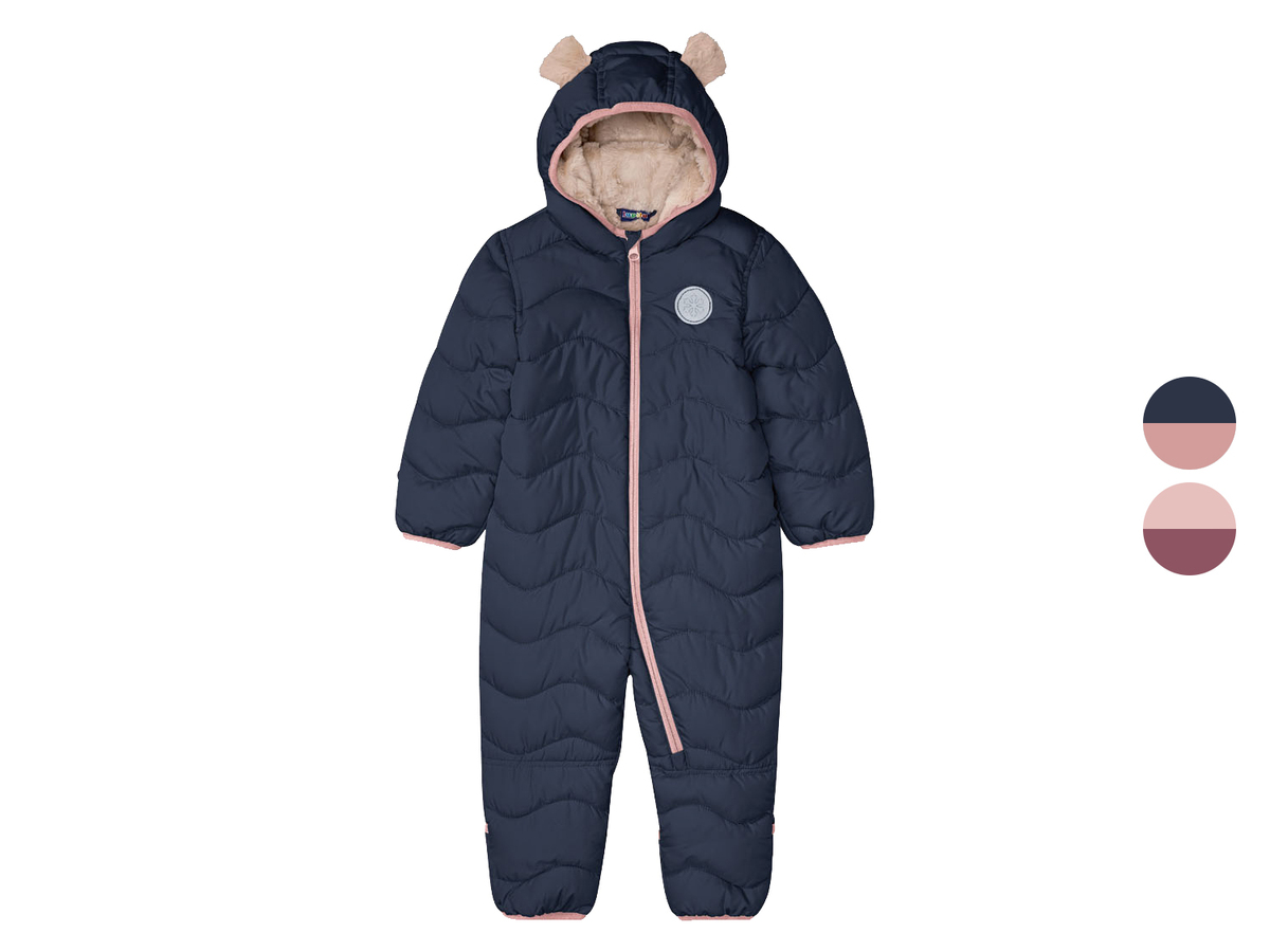 Bild 1 von lupilu® Baby Mädchen Wagenoverall mit Öhrchen