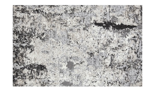 Bild 1 von Hochflorteppich grau Synthethische Fasern Maße (cm): B: 160 Sale