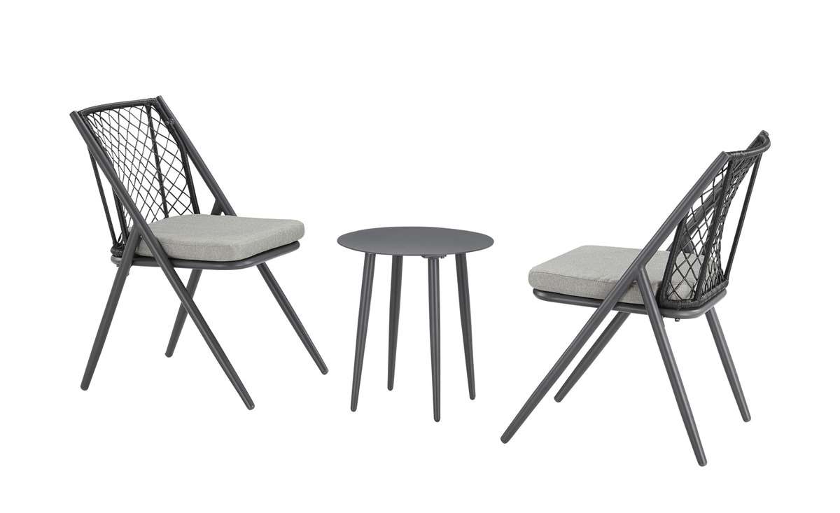 Bild 1 von Balkongruppe 3-teilig Loire grau Garten