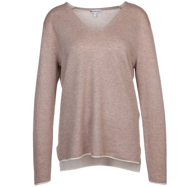 Bild 1 von Damen Pullover mit V-Ausschnitt