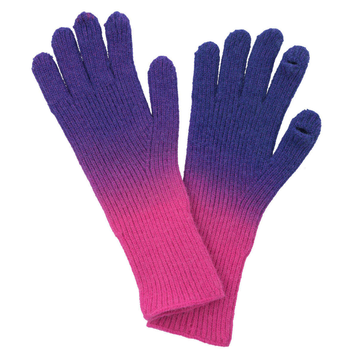 Bild 1 von Damen Handschuhe in Dip-Dye-Optik