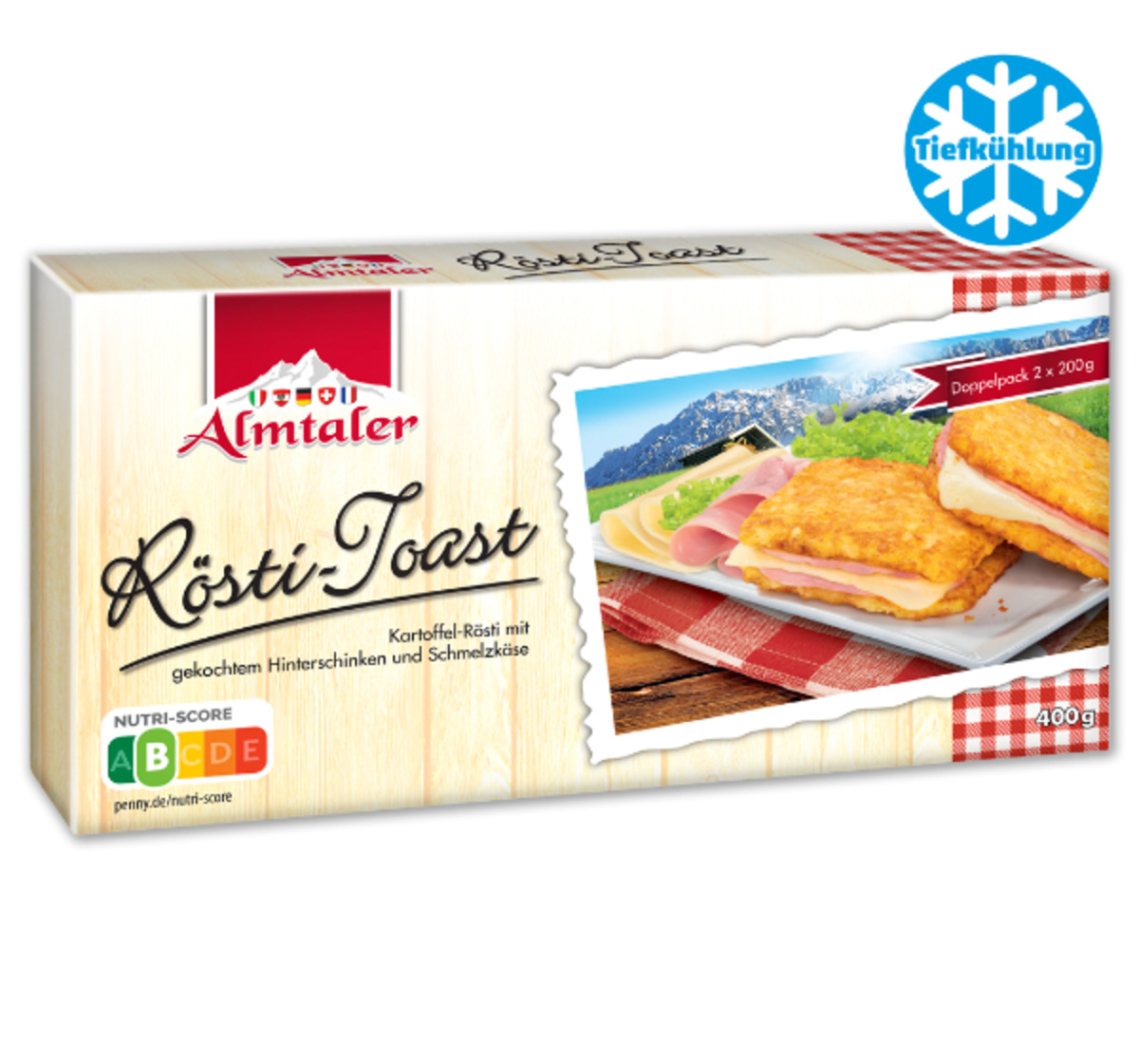 Bild 1 von ALMTALER Rösti-Toast*
