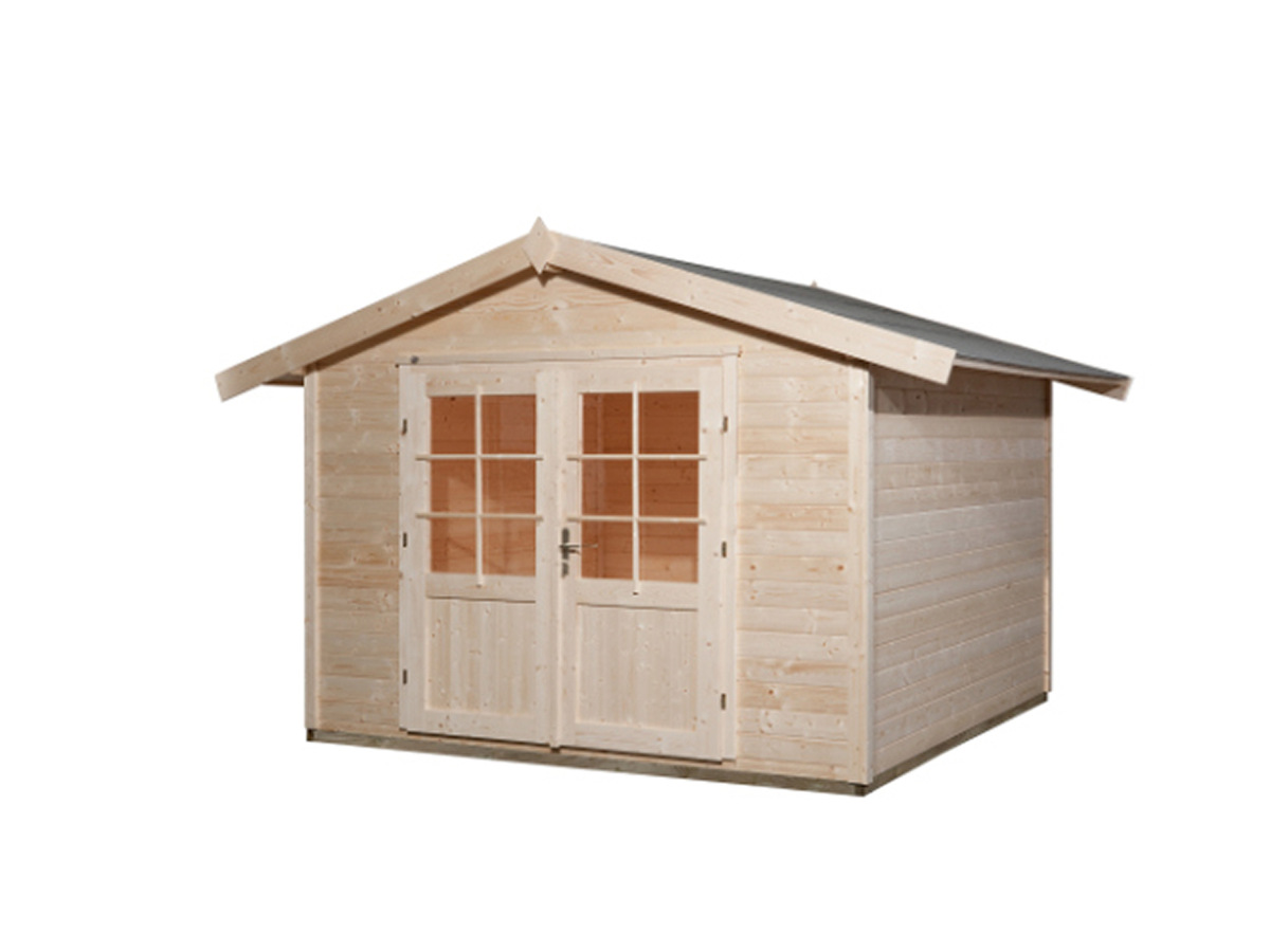 Bild 1 von WEKA Gartenhaus »Falko«, aus Fichtenholz, 300 x 295 x 249 cm