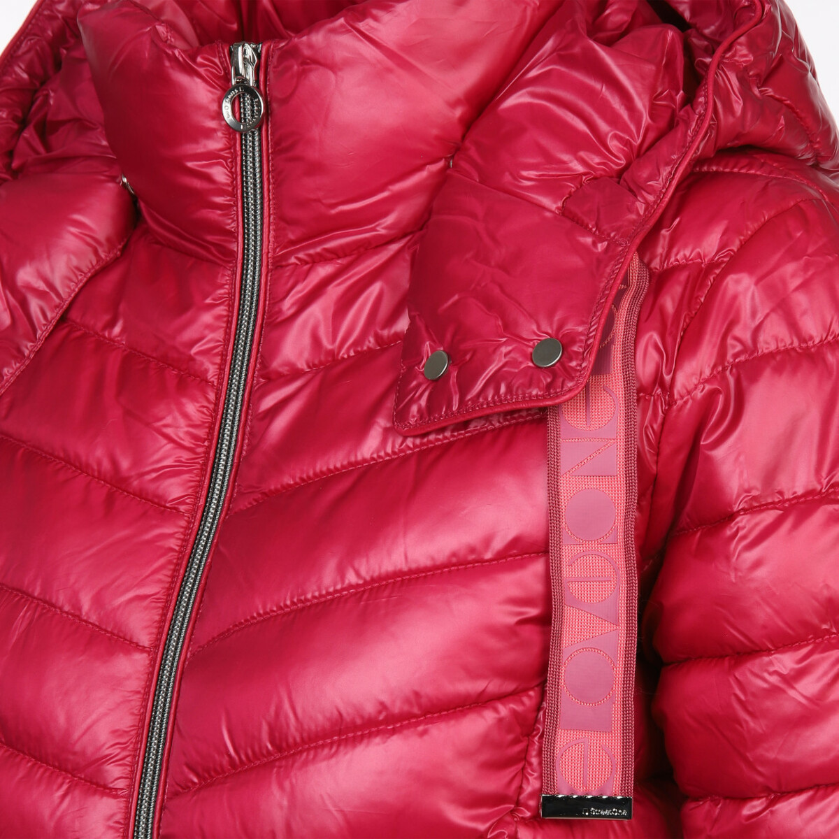 Bild 4 von Damen Steppjacke mit abnehmbarer kapuze