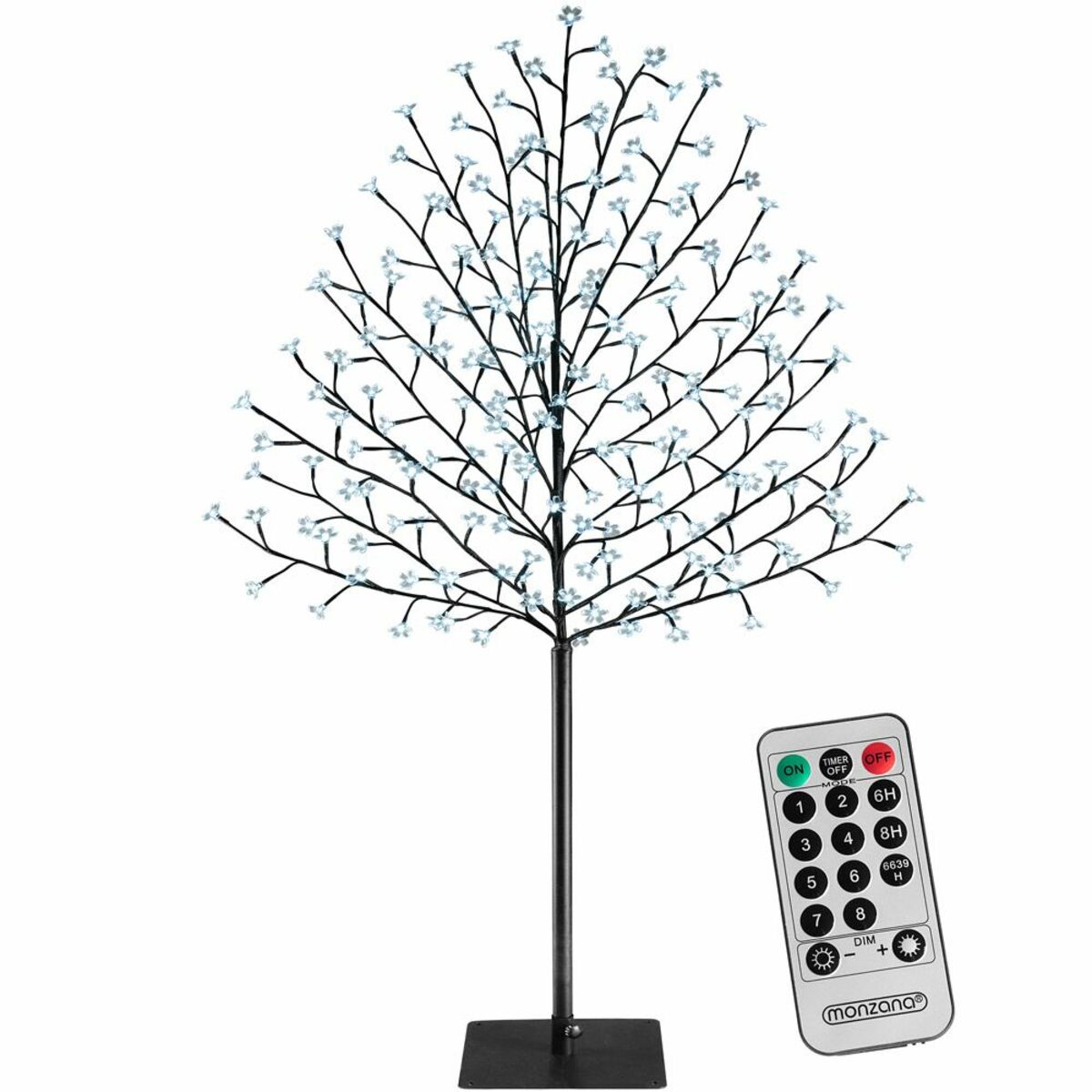 Bild 1 von monzana® Kirschblütenbaum 220 LED 220cm blau
