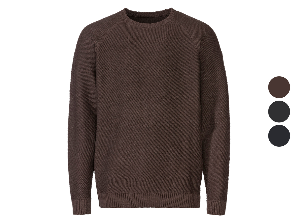 Bild 1 von LIVERGY® Herren Grobstrickpullover, hoher Baumwollanteil