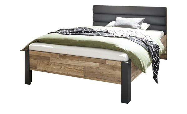 Bild 1 von Bett holzfarben Maße (cm): B: 146 H: 96 T: 213 Jugendmöbel