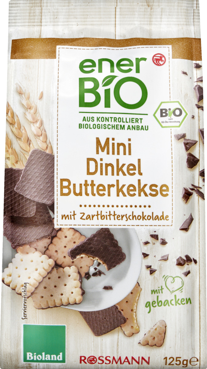 Bild 1 von enerBiO Mini Dinkel Butterkekse