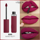 Bild 4 von L’Oréal Paris Infaillible Matte Resistance 16H Lippenstift 500 Wine Not?