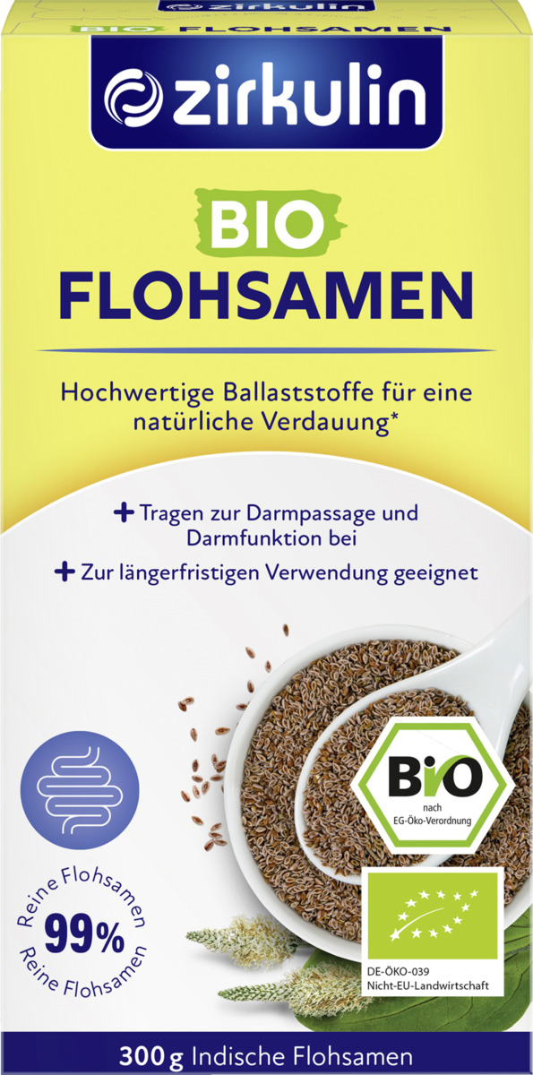 Bild 1 von Zirkulin Bio Flohsamen