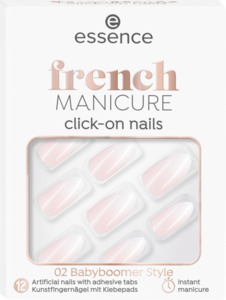 essence french Manicure click-on nails 02 Babyboomer Style