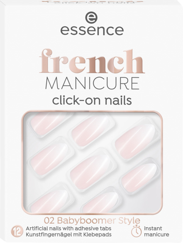 Bild 1 von essence french Manicure click-on nails 02 Babyboomer Style