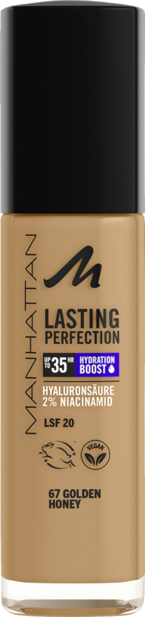 Bild 1 von Manhattan Lasting Perfection up to 35h Foundation 67 Golden Honey