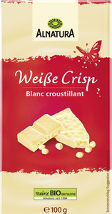 Alnatura Bio Schokolade Weiße Crisp