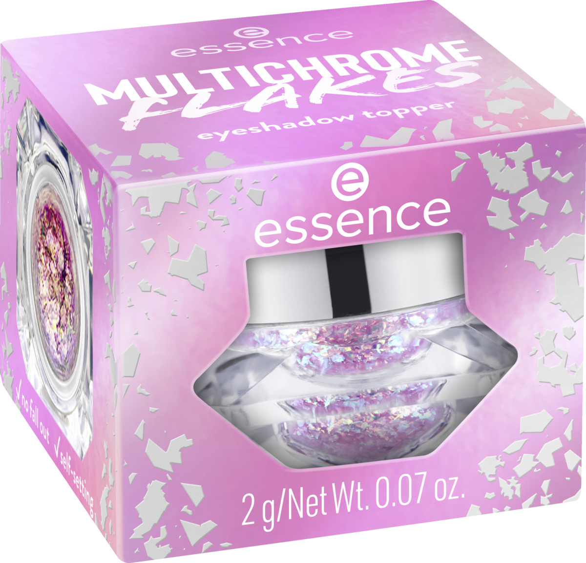 Bild 2 von essence Multichrome flakes eyeshadow topper 02 Cosmic feelings