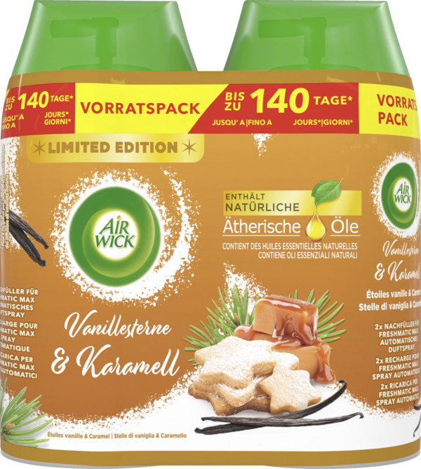 Bild 1 von Air Wick Freshmatic Max Nachfüller DUO Vanillesterne & Karamell