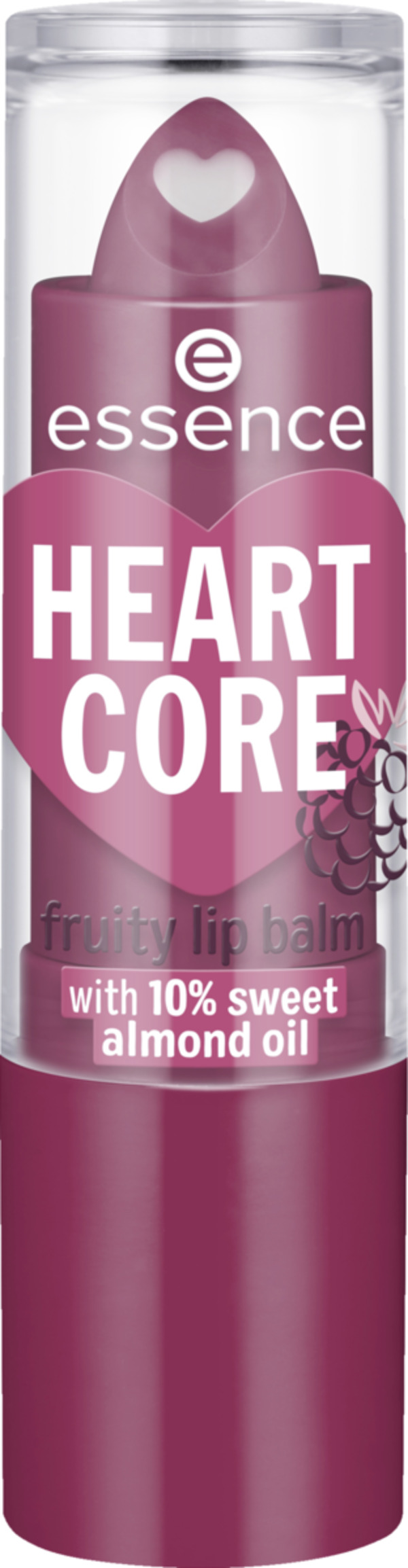 Bild 1 von essence Heart core fruity lip balm 05 Bold Blackberry