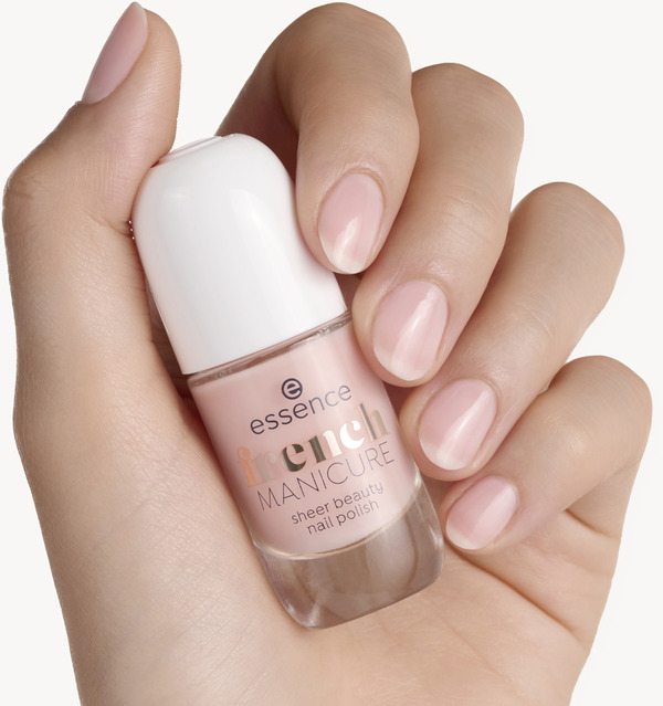 Bild 2 von essence french Manicure sheer beauty nail polish 02 rosé on ice